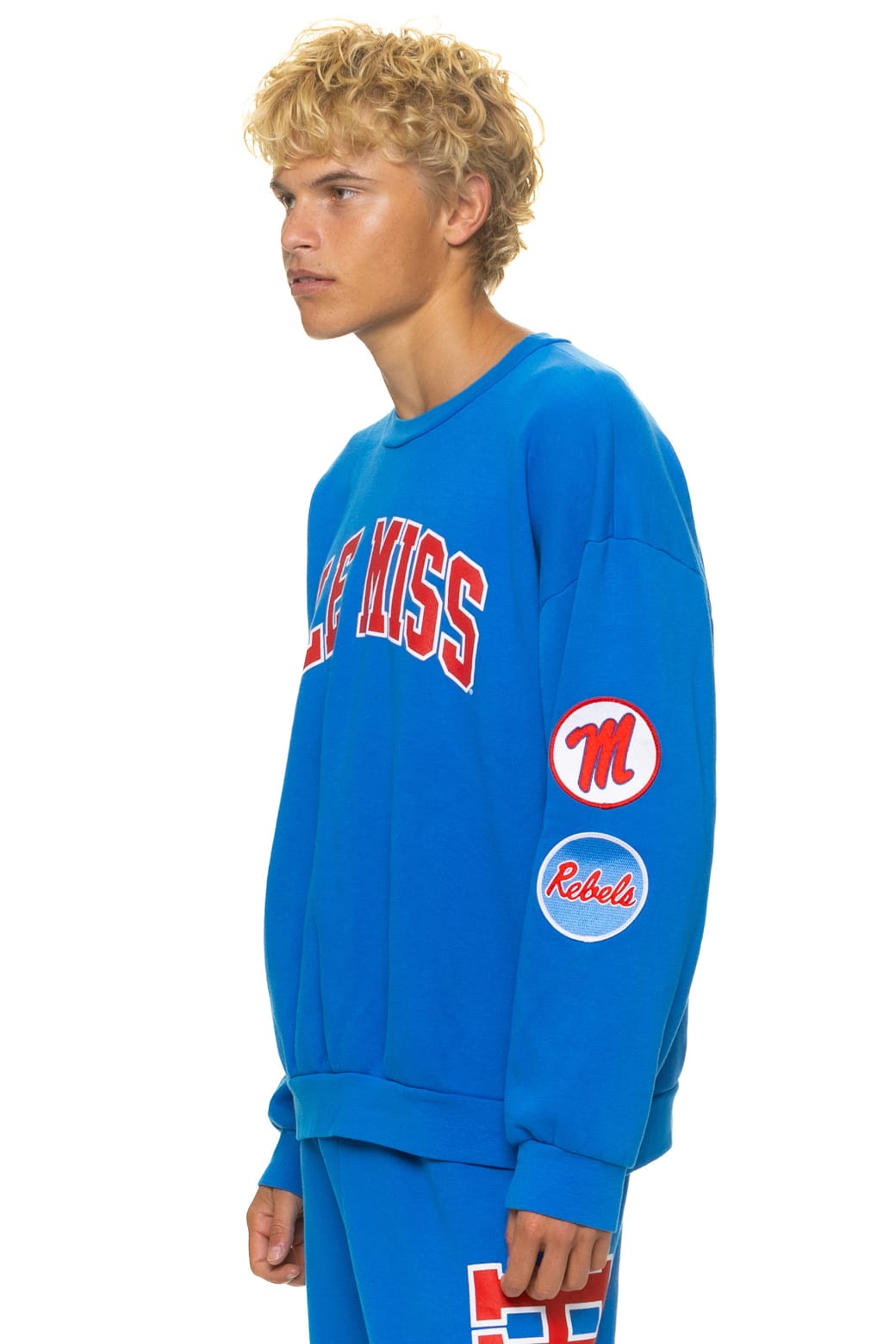 Retro OLE MISS 2026 RELAXED CREW SWEATSHIRT - ADVENTURE BLUE