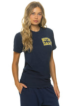 Retro NOTRE DAME 2026 CREW TEE SHIRT - NAVY