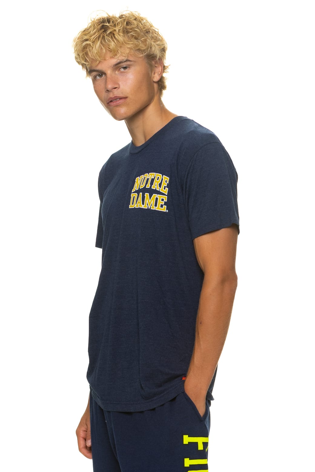 Retro NOTRE DAME 2026 CREW TEE SHIRT - NAVY