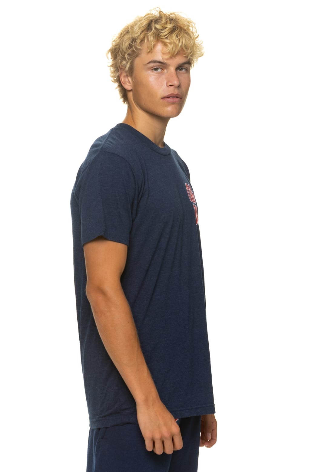 Retro OLE MISS 2026 CREW TEE SHIRT - NAVY