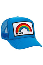 Retro ASPEN RAINBOW TRUCKER HAT