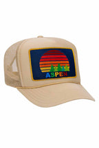 Retro ASPEN SUNSET TRUCKER HAT