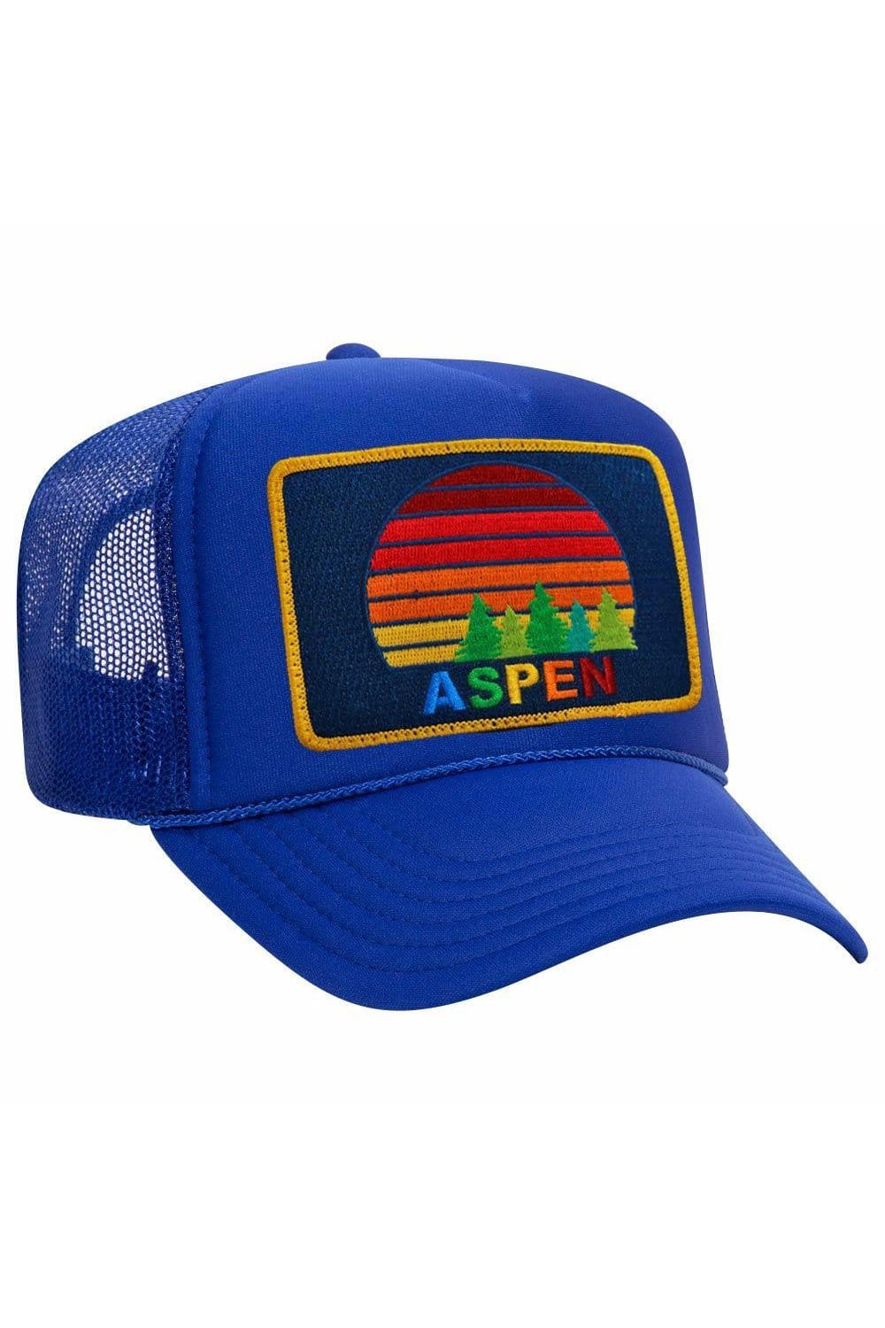 Retro ASPEN SUNSET TRUCKER HAT