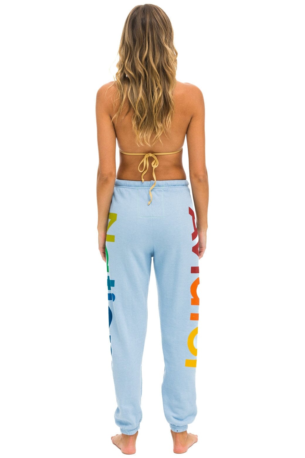 Retro AVIATOR NATION 2 SWEATPANTS - ICE
