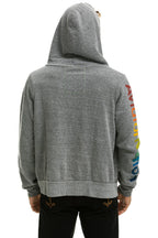 Retro AVIATOR NATION ASPEN HOODIE - HEATHER GREY