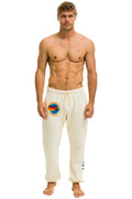 Retro AVIATOR NATION ASPEN SWEATPANTS - VINTAGE WHITE