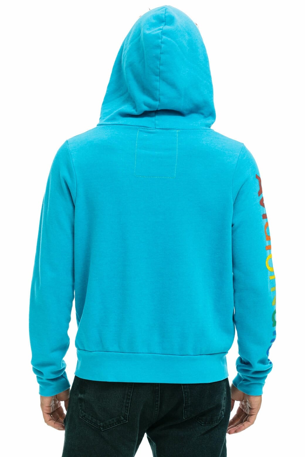Retro AVIATOR NATION AUSTIN HOODIE - NEON BLUE