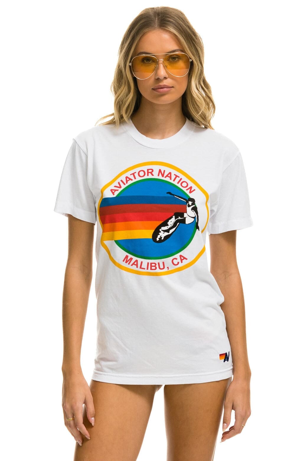 Retro AVIATOR NATION BU - CREW TEE SHIRT