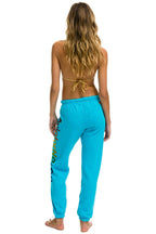 Retro AVIATOR NATION HAMPTONS SWEATPANTS - NEON BLUE