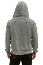 Retro AVIATOR NATION VENICE HOODIE - HEATHER GREY