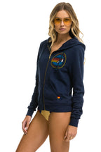 Retro AVIATOR NATION VENICE HOODIE - NAVY