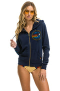Retro AVIATOR NATION VENICE HOODIE - NAVY