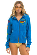 Retro AVIATOR NATION VENICE HOODIE - OCEAN