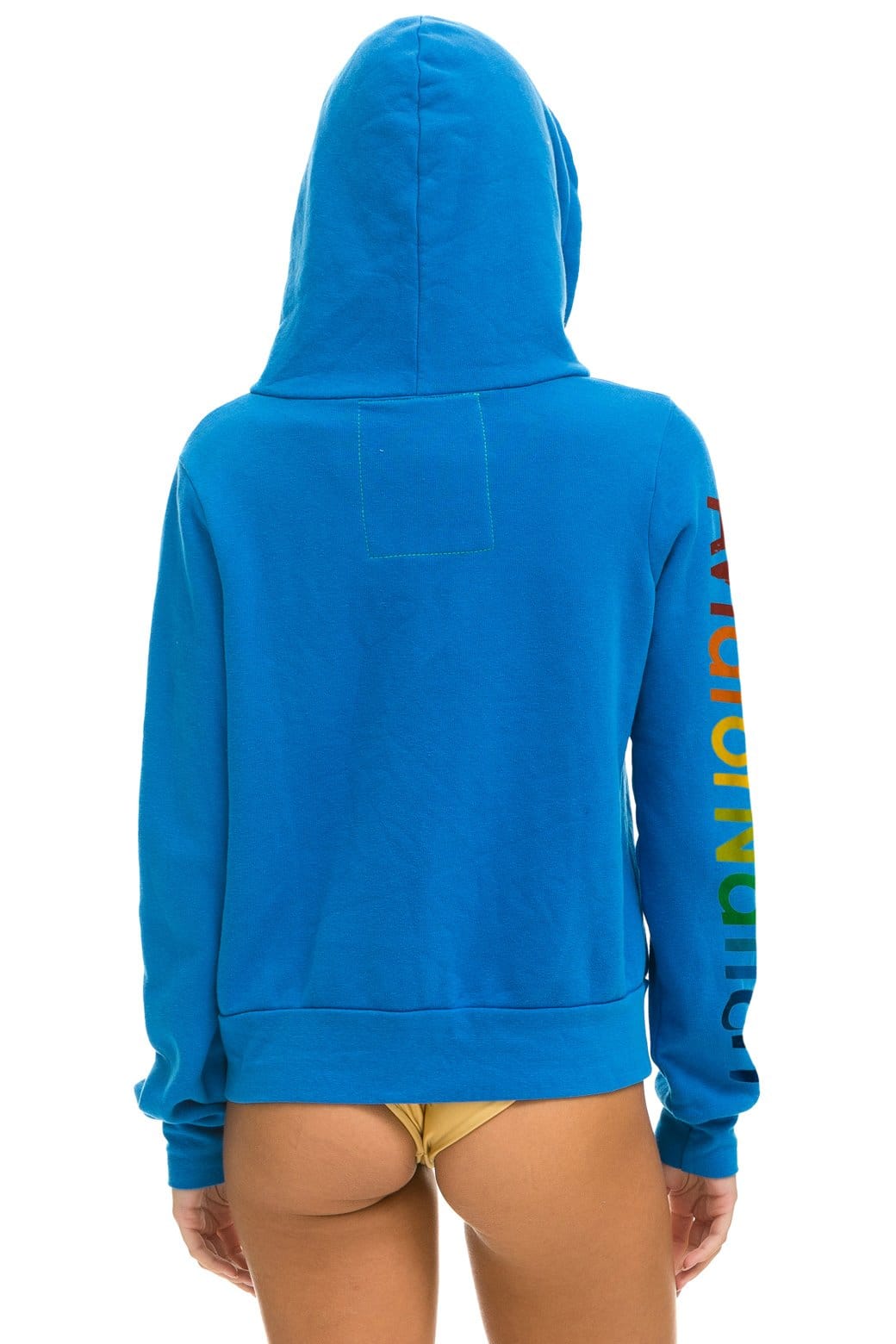 Retro AVIATOR NATION VENICE HOODIE - OCEAN