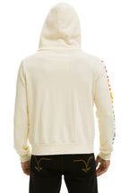 Retro AVIATOR NATION VENICE HOODIE - VINTAGE WHITE