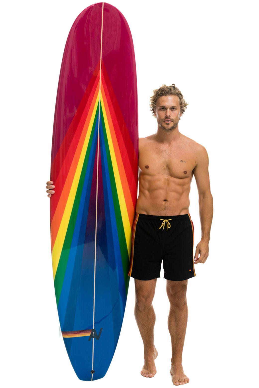 Retro AVIATOR NATION HYBRID BOARD - RAINBOW