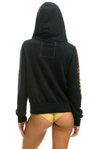 Retro AVIATOR NATION LAGUNA BEACH HOODIE - CHARCOAL