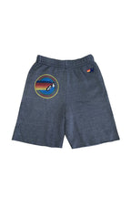 Retro AVIATOR NATION LAGUNA BEACH KIDS SWEATSHORTS - VINTAGE CHARCOAL