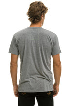 Retro AVIATOR NATION LAGUNA BEACH TEE - HEATHER GREY