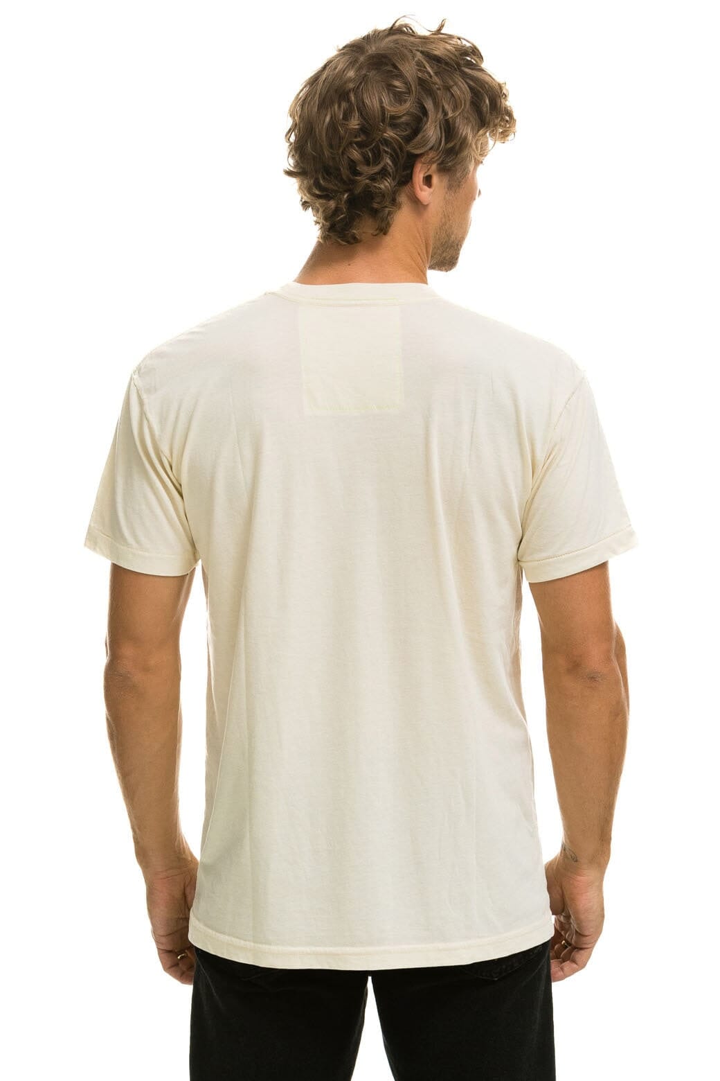 Retro AVIATOR NATION MALIBU TEE - VINTAGE WHITE