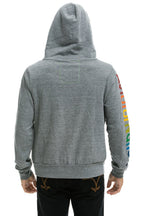 Retro AVIATOR NATION MANHATTAN BEACH HOODIE - HEATHER GREY