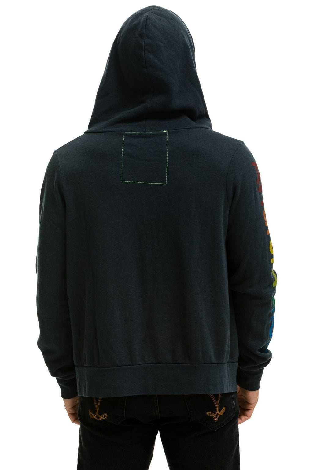 Retro AVIATOR NATION MIAMI HOODIE - CHARCOAL