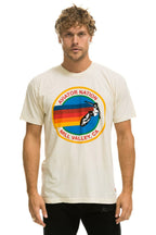 Retro AVIATOR NATION MILL VALLEY TEE - VINTAGE WHITE