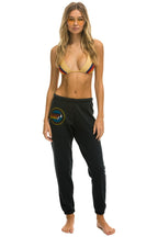 Retro AVIATOR NATION NEW YORK CITY SWEATPANTS - CHARCOAL