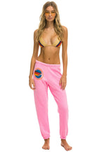 Retro AVIATOR NATION NORTH SHORE SWEATPANTS - NEON PINK