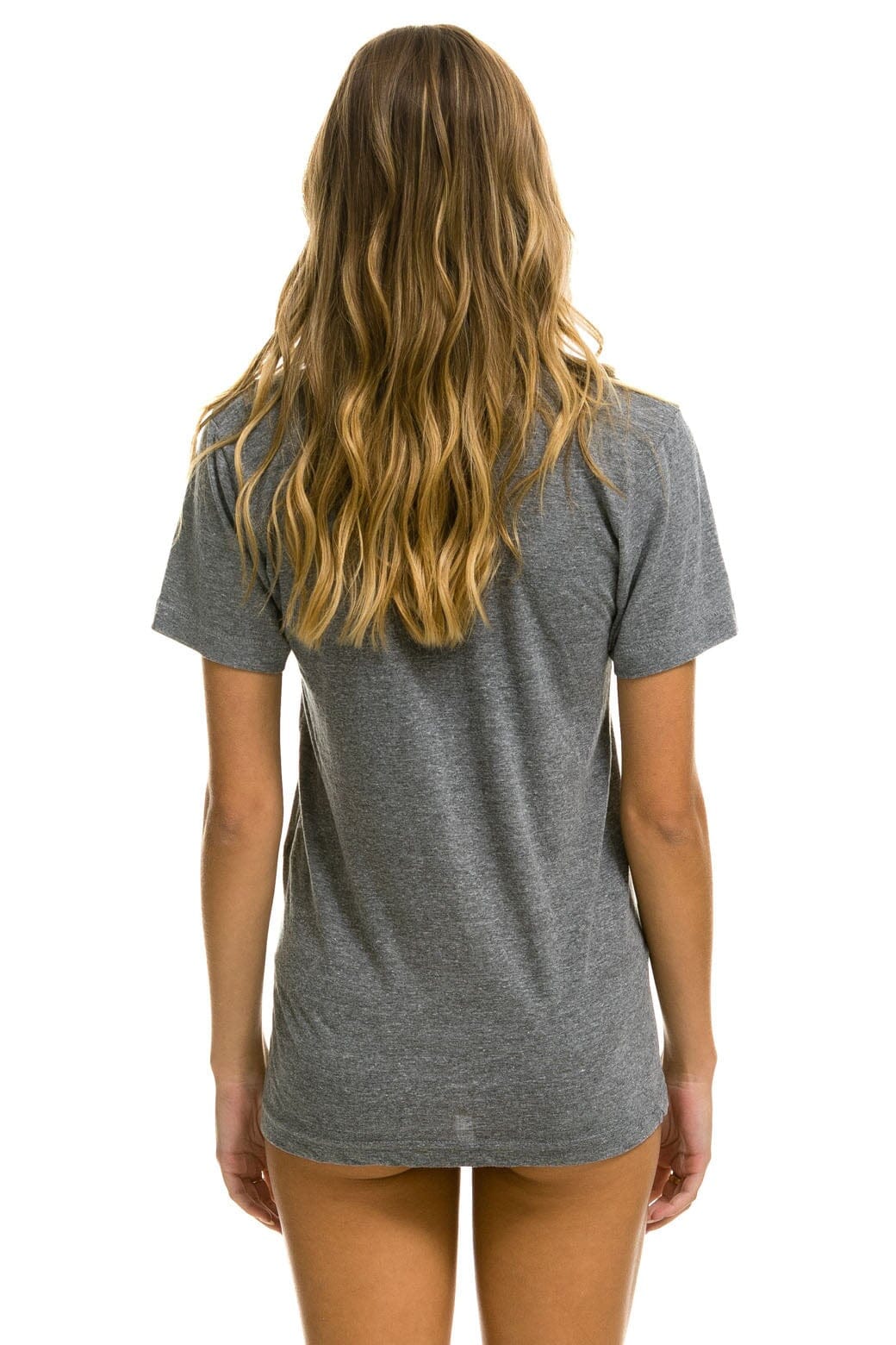 Retro AVIATOR NATION SAN FRANCISCO TEE - HEATHER GREY