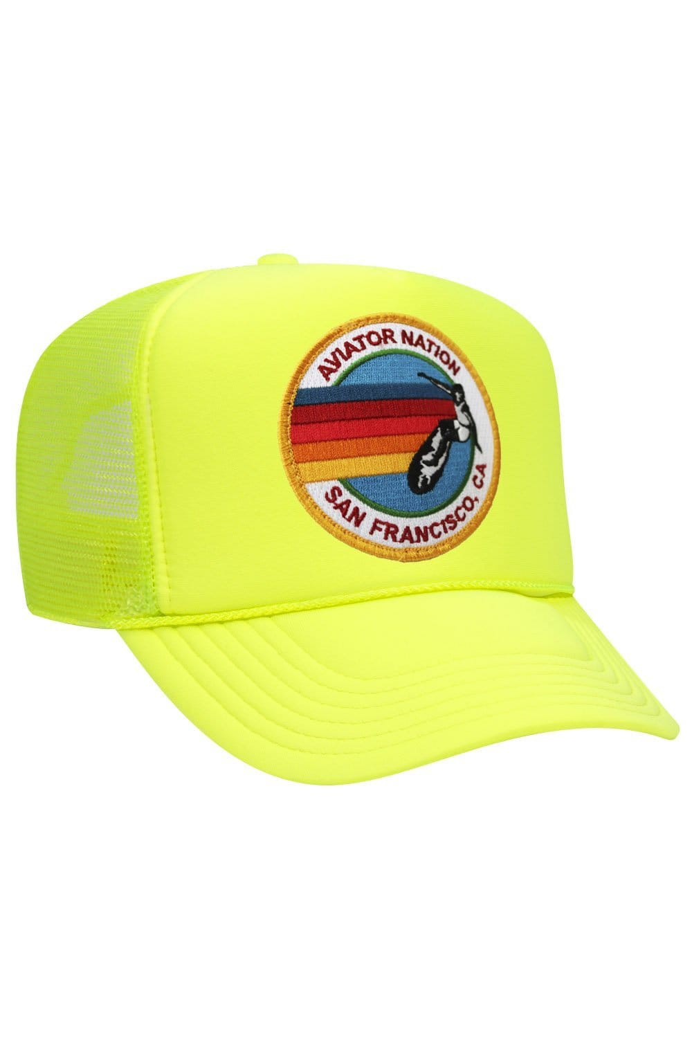 Retro AVIATOR NATION SAN FRANCISCO TRUCKER HAT