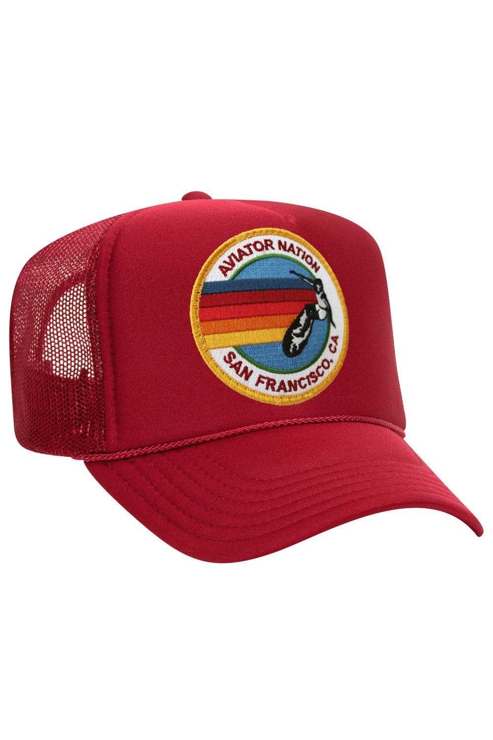 Retro AVIATOR NATION SAN FRANCISCO TRUCKER HAT