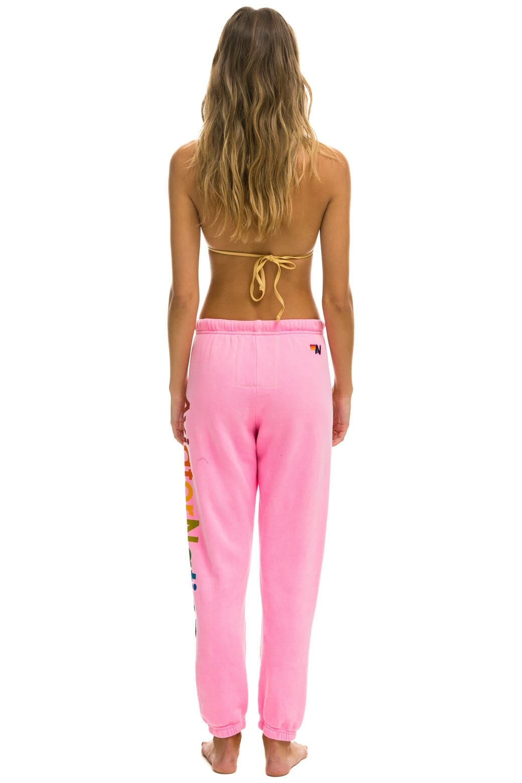 Retro AVIATOR NATION VAIL SWEATPANT - NEON PINK