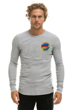 Retro AVIATOR NATION VENICE THERMAL - HEATHER GREY