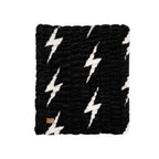 Retro Aviator Nation x Lola Blanket - Black White Bolt