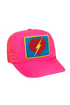 Retro BOLT HEART VINTAGE NYLON TRUCKER HAT