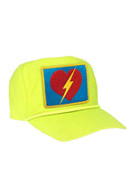 Retro BOLT HEART VINTAGE NYLON TRUCKER HAT