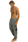 Retro BOLT SWEATPANTS - HEATHER GREY