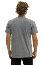 Retro BOLT TEE - HEATHER GREY