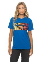 Retro LOS ANGELES DODGERS 2026 CREW TEE - OCEAN