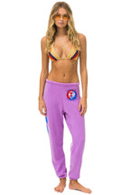 Retro GOV BALL 2024 UNISEX SWEATPANTS - NEON PURPLE