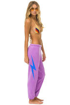 Retro GOV BALL 2024 UNISEX SWEATPANTS - NEON PURPLE