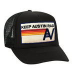 Retro KEEP AUSTIN RAD VINTAGE TRUCKER HAT