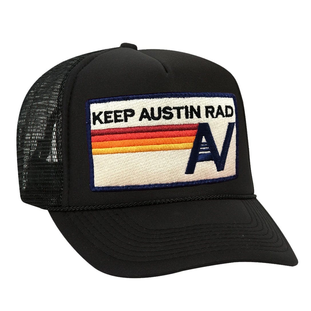 Retro KEEP AUSTIN RAD VINTAGE TRUCKER HAT