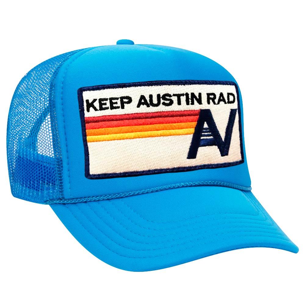 Retro KEEP AUSTIN RAD VINTAGE TRUCKER HAT