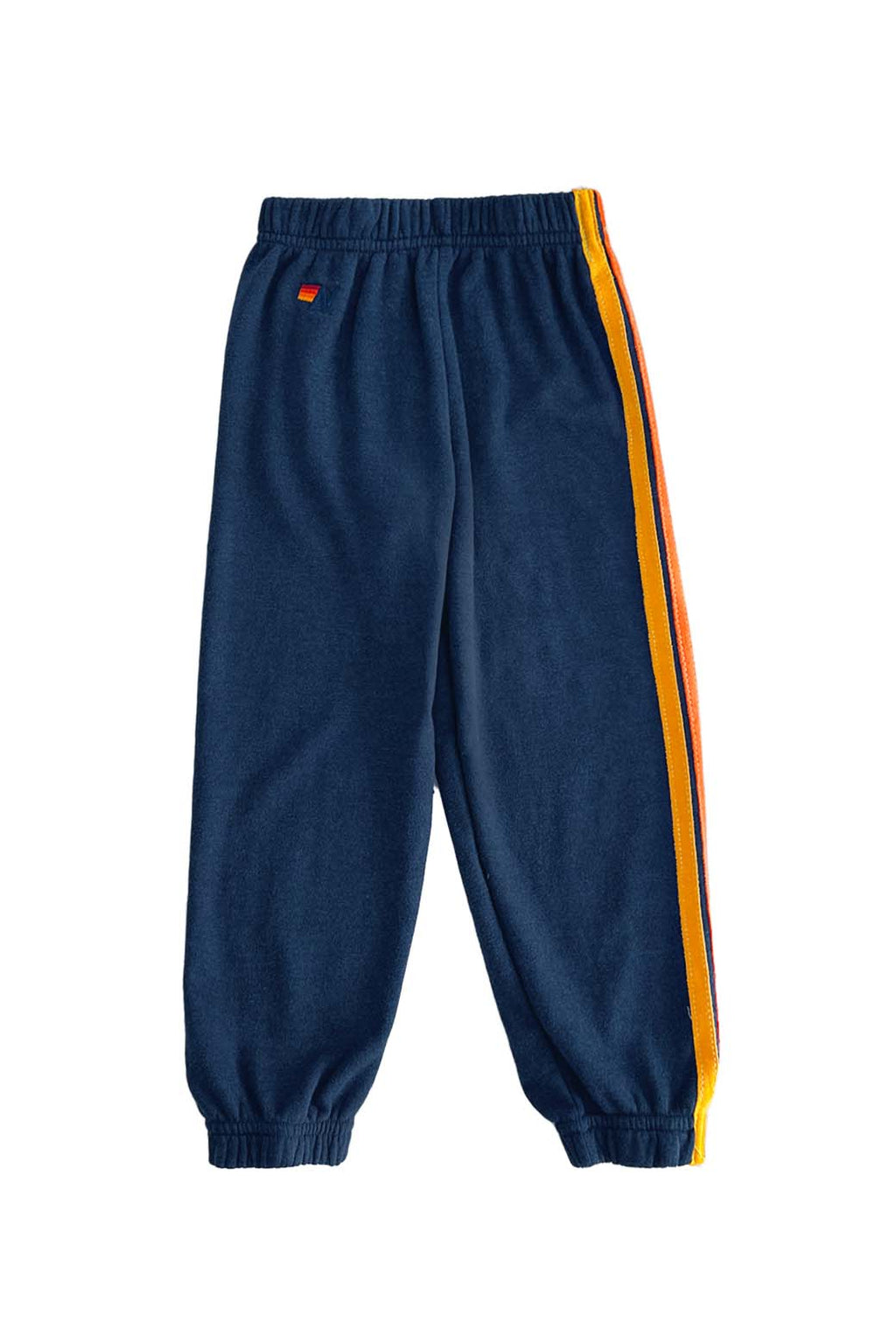 Retro KIDS 5 STRIPE SWEATPANTS - NAVY