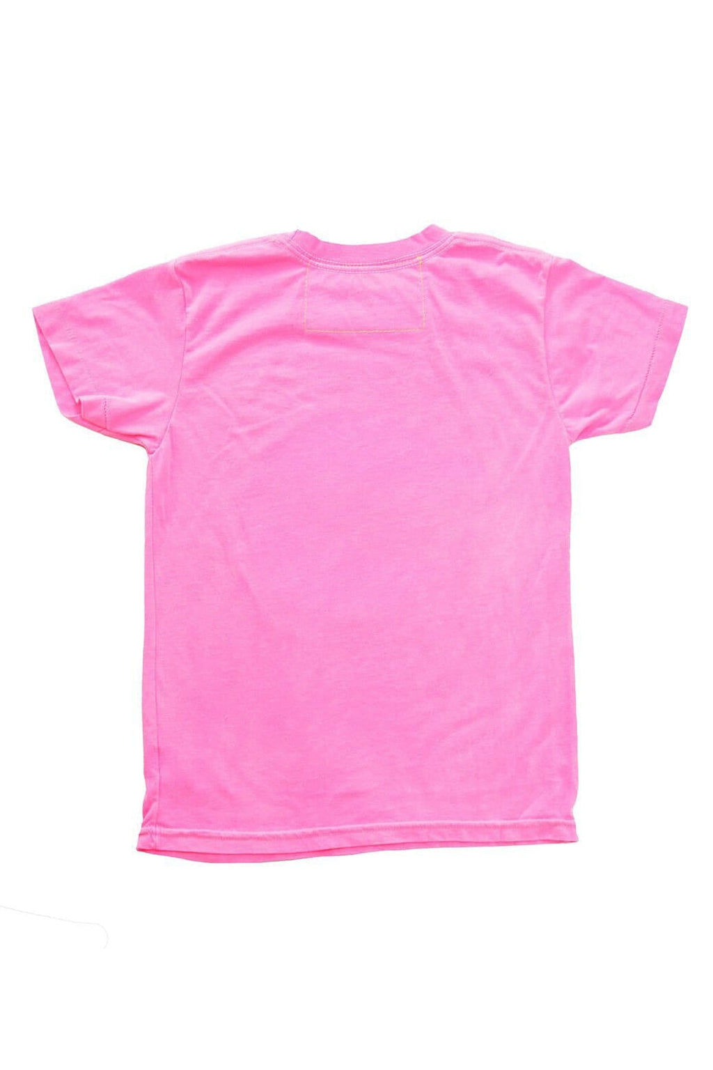Retro KIDS AVIATOR NATION SAN FRANCISCO CREW TEE - NEON PINK