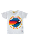 Retro KIDS AVIATOR NATION VAIL TEE - WHITE