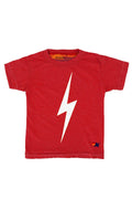 Retro KIDS BOLT TEE - RED