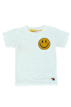 Retro KIDS SMILEY 2 TEE - WHITE